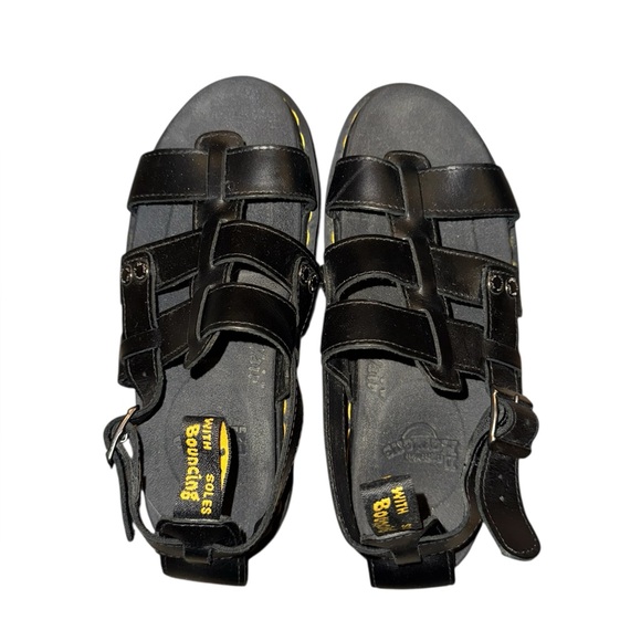 dr martens terry leather sandals - Picture 6 of 7